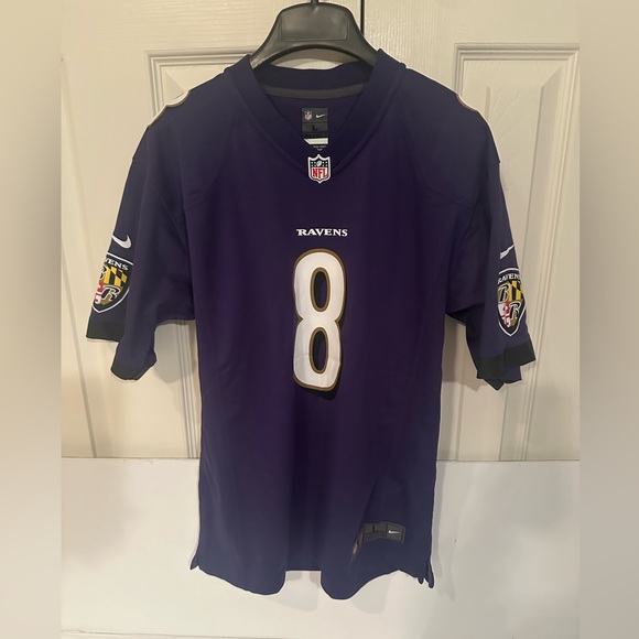 Nike Baltimore Ravens Lamar Jackson NFL Jersey - Picture 1 of 6